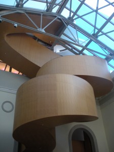 The Romance Inspired Staircase by Frank Gehry