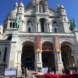 A view of the Sacre Coeur