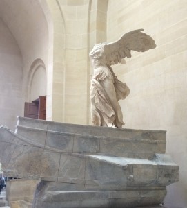 Nike of Samothrace at the Louvre